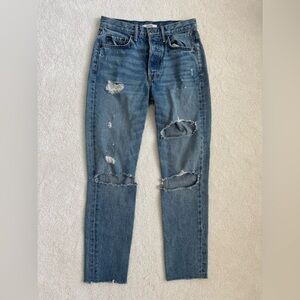 GRLFRND Light Blue Denim Jeans Karolina 26 revolve